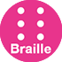 Versión en braille